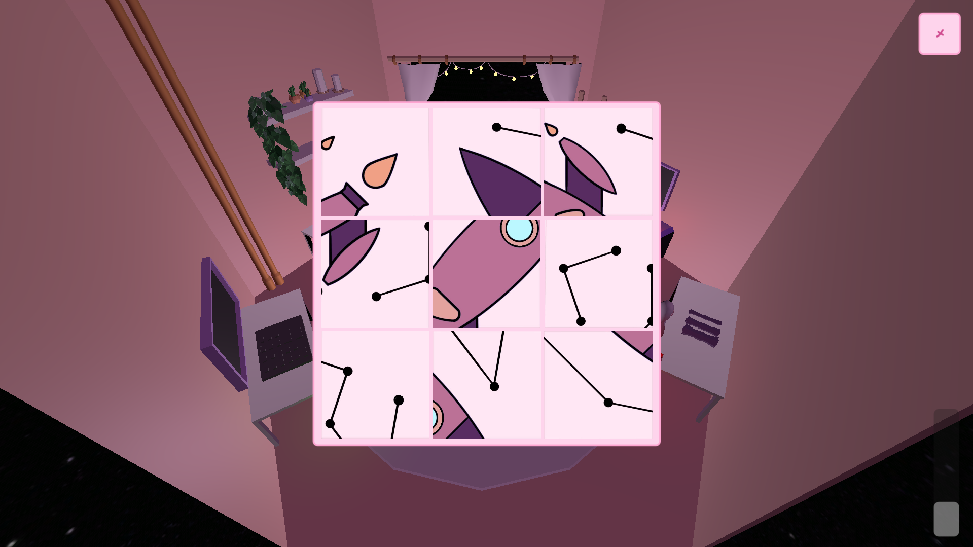 Puzzle screen